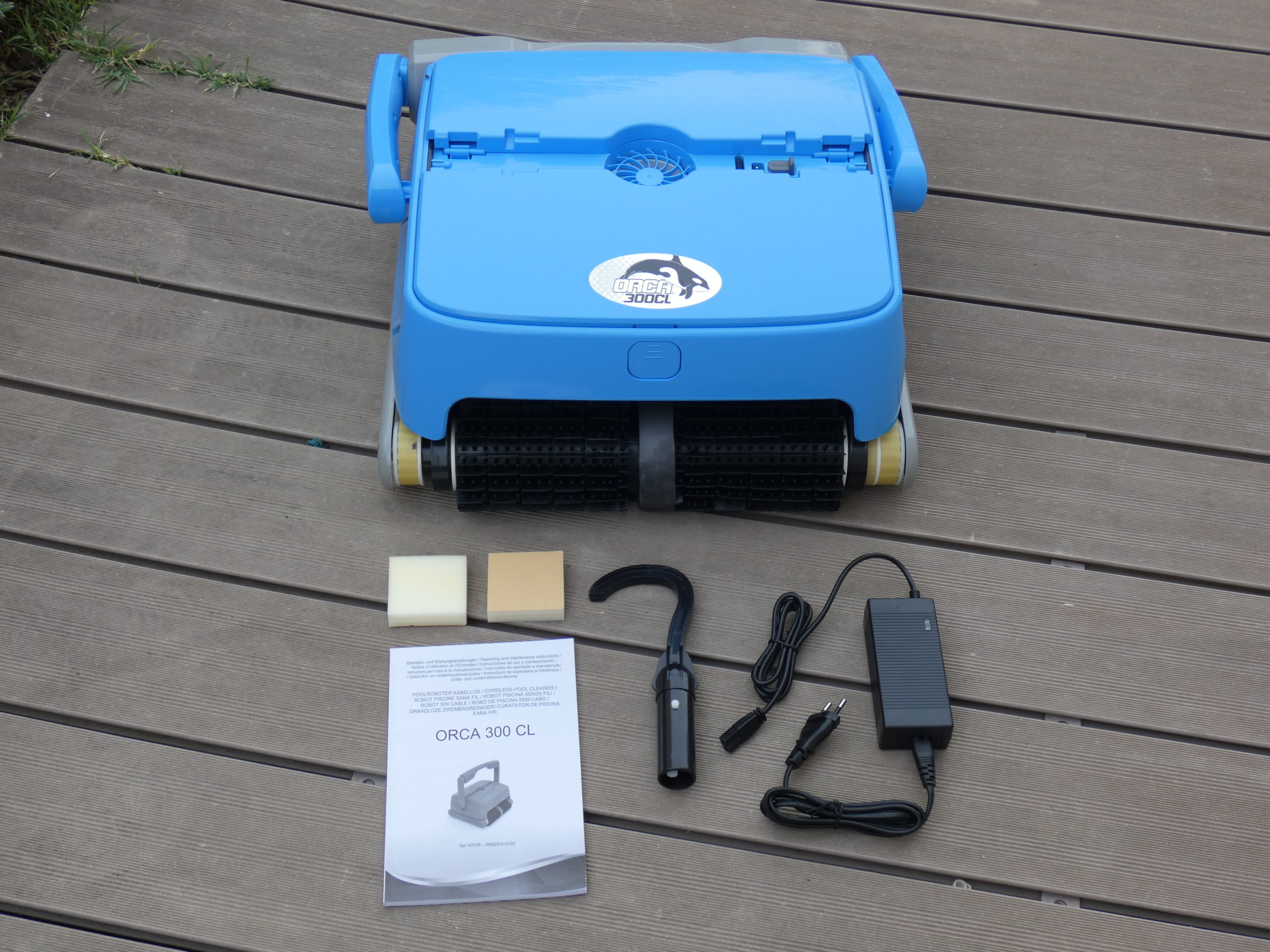 Orca 50 robot pour piscine hors sol, zodiac pool cleaner 